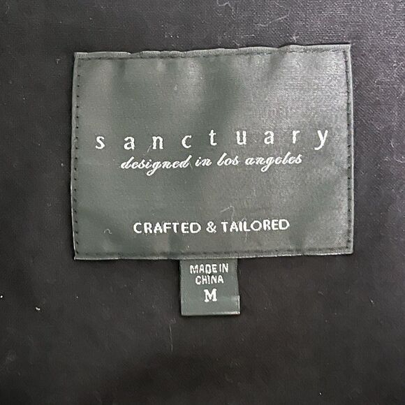 Sanctuary Dusty Camo Green Stretch Twill tie waist Safari Jacket - Picture 3 of 8